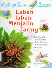 Aku Ingin Tahu Mengapa: Labah-labah Menjalin Jaring