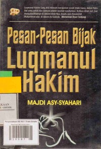 Pesan-pesan Bijak Luqmanul Hakim